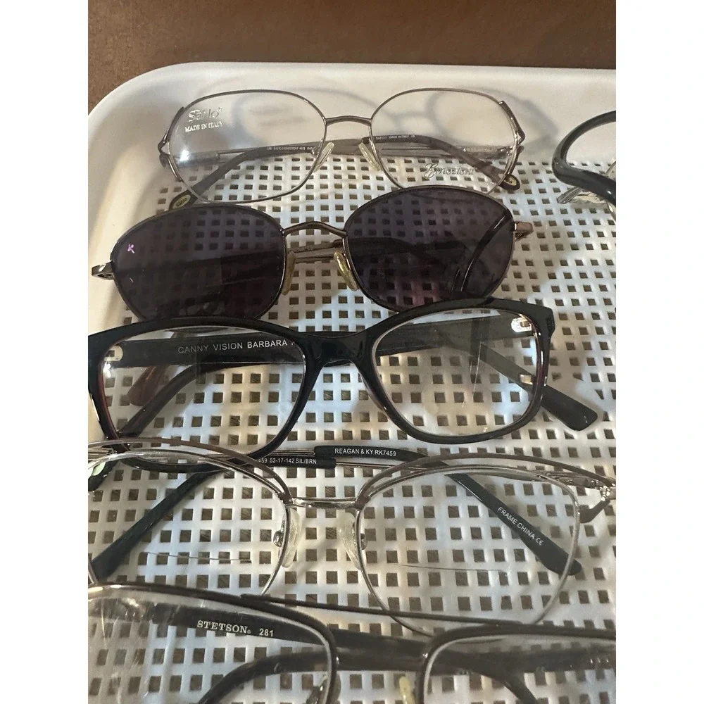 Lot of 15 Total Glasses Mixed + 9 Cases miscellaneous Vintage
